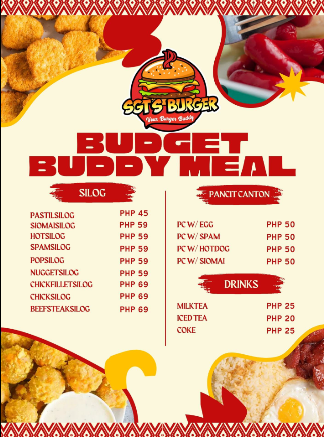 Menu photo