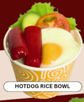 Hotdog Rice Bowl